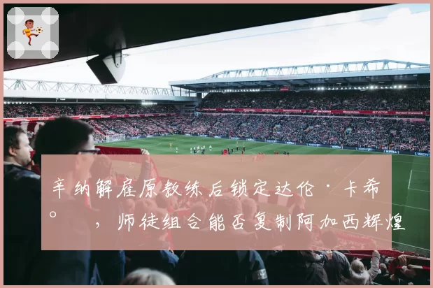 辛纳解雇原教练后锁定达伦·卡希尔，师徒组合能否复制阿加西辉煌？